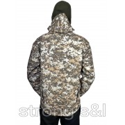 Куртка тактична Softshell піксель 