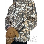 Куртка тактична Softshell піксель 