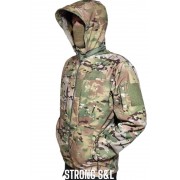Куртка тактична Softshell мультикам STRONG